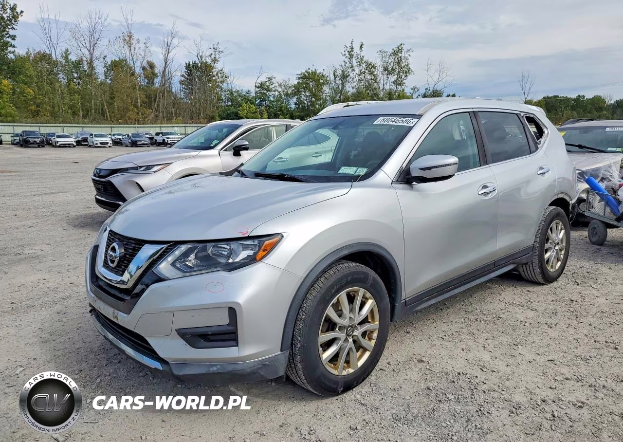 2017 Nissan Rogue Sv VIN:KNMAT2MT9HP537805 - 1
