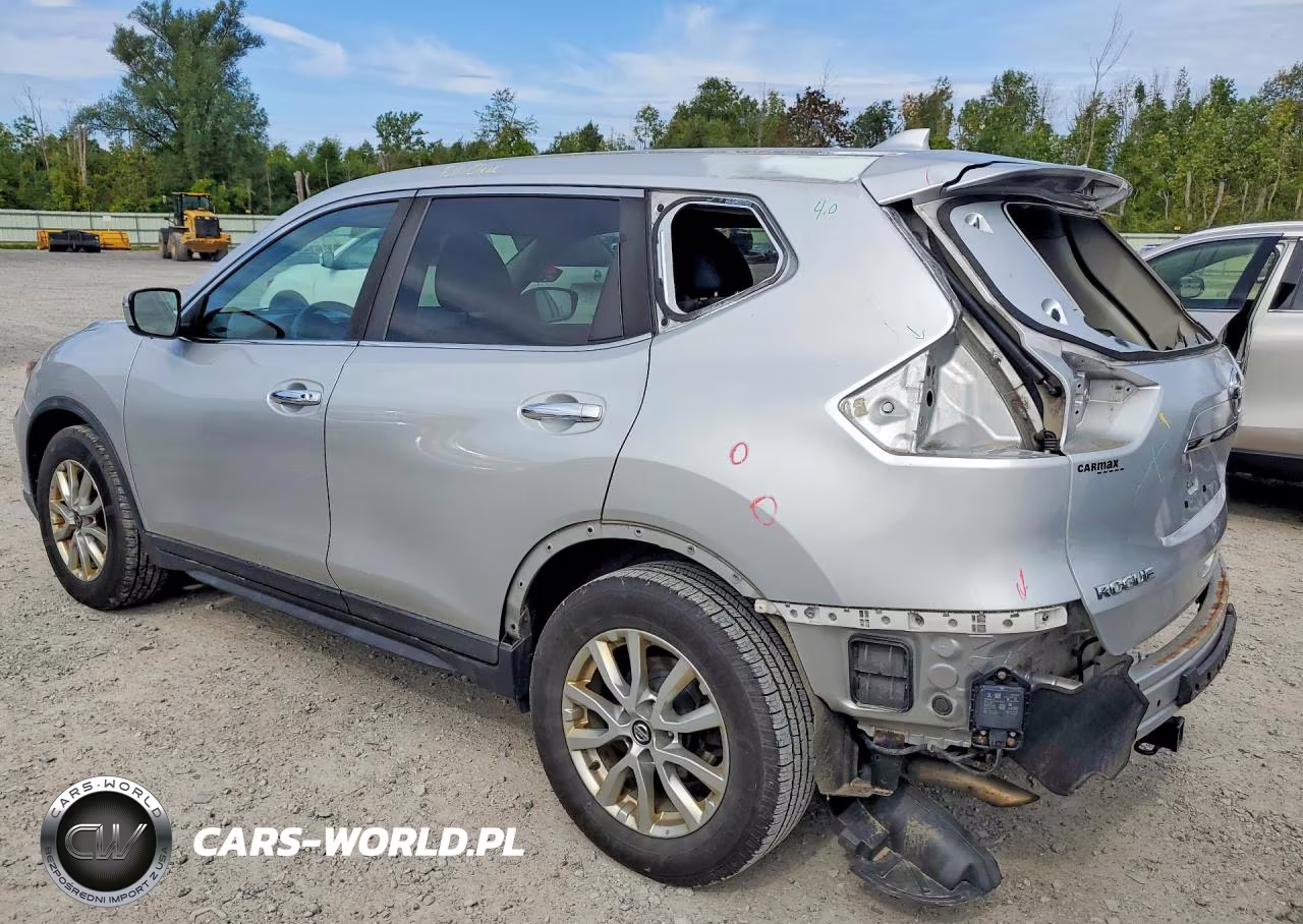 2017 Nissan Rogue Sv VIN:KNMAT2MT9HP537805 - 2