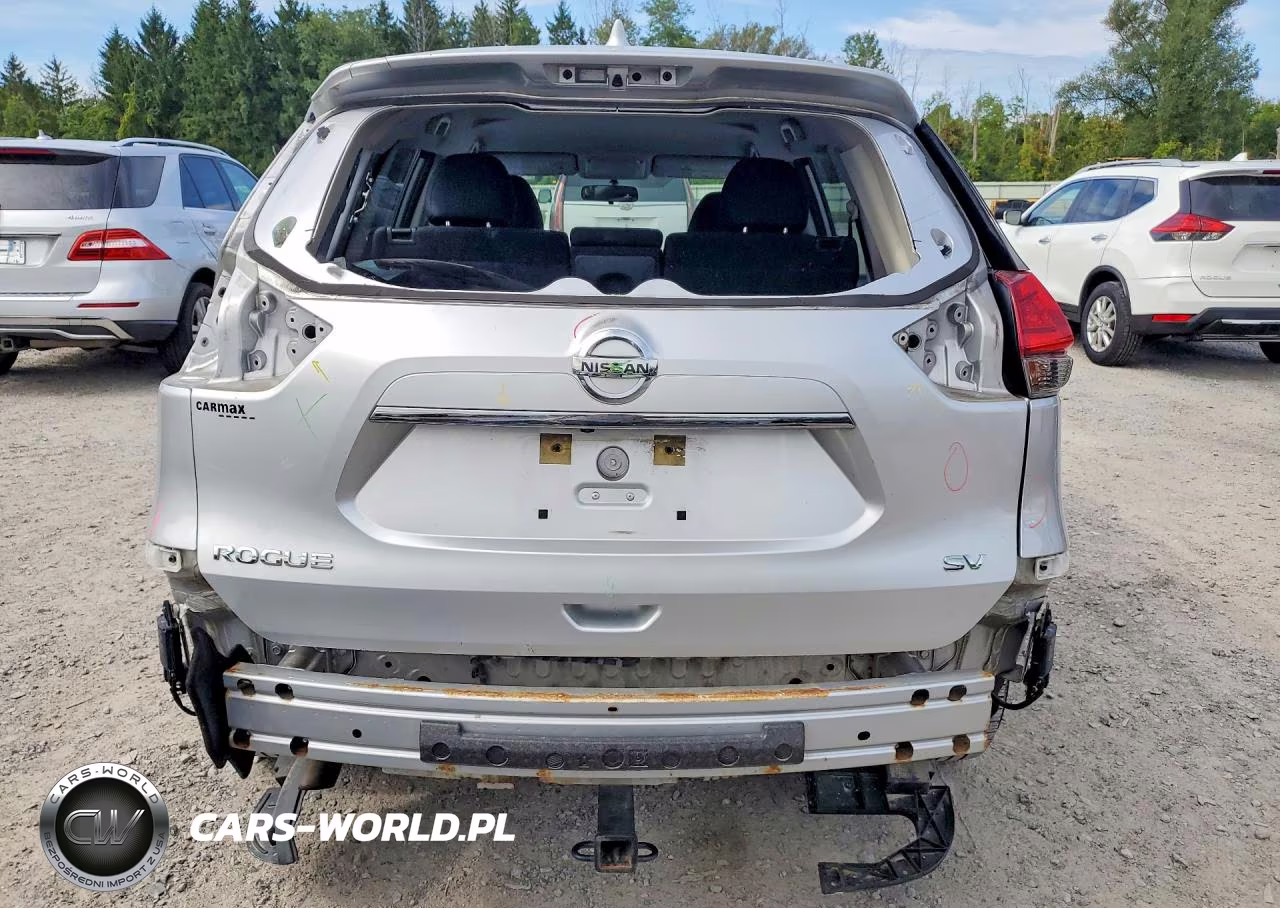 2017 Nissan Rogue Sv VIN:KNMAT2MT9HP537805 - 6