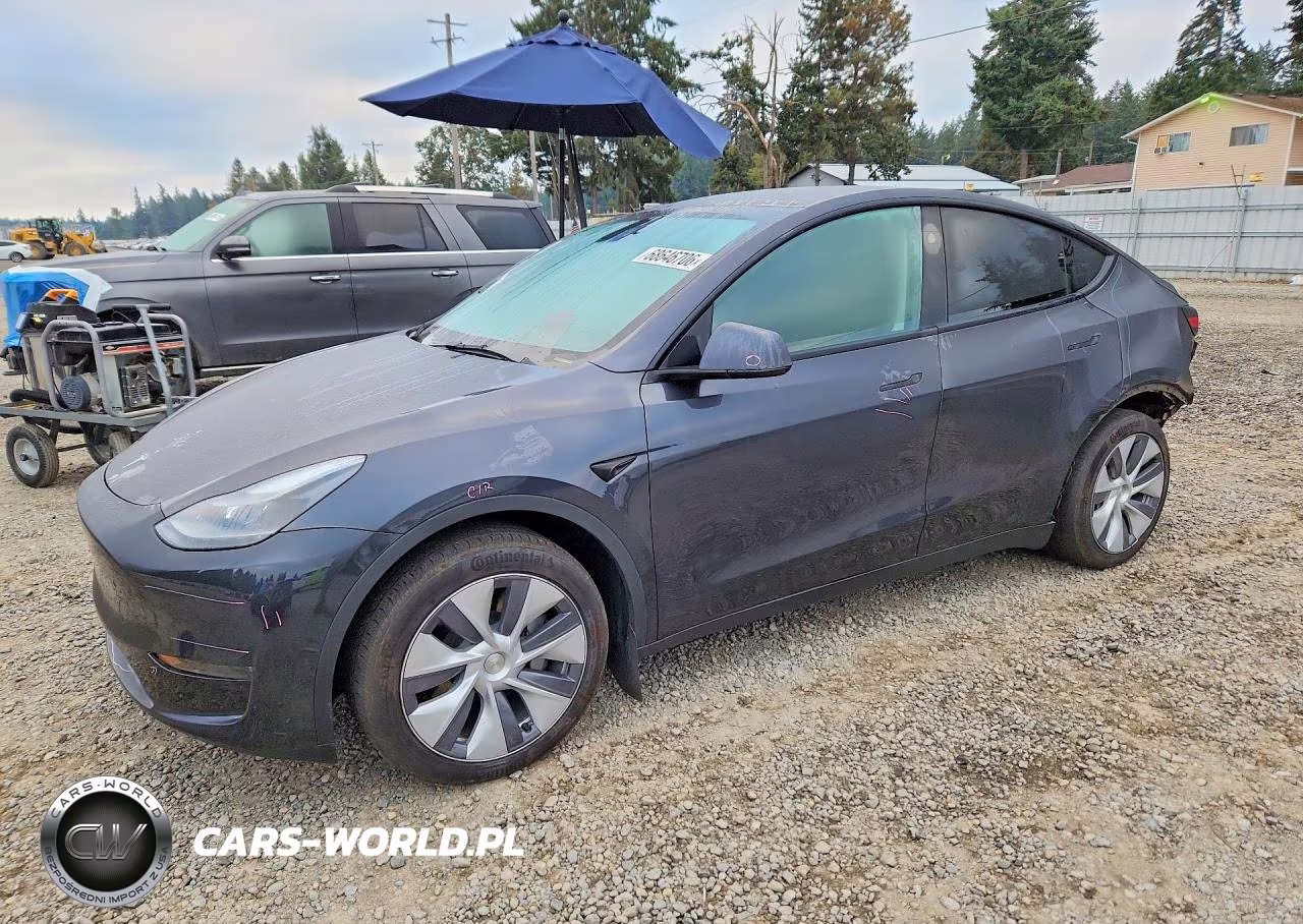 2024 Tesla Model Y VIN:7SAYGAEE4RF986398 - 1