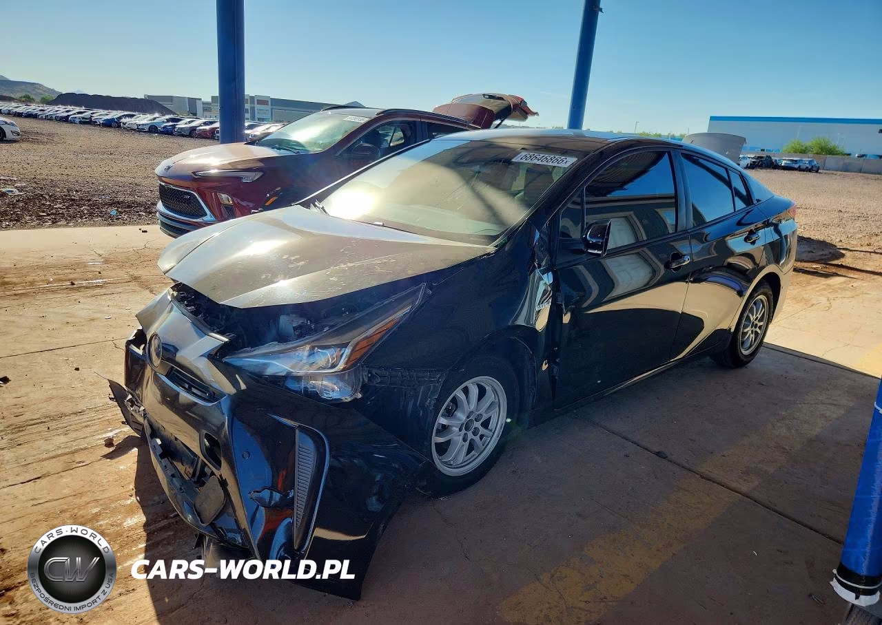 2022 Toyota Prius Le VIN:JTDKAMFU3N3166879 - 1