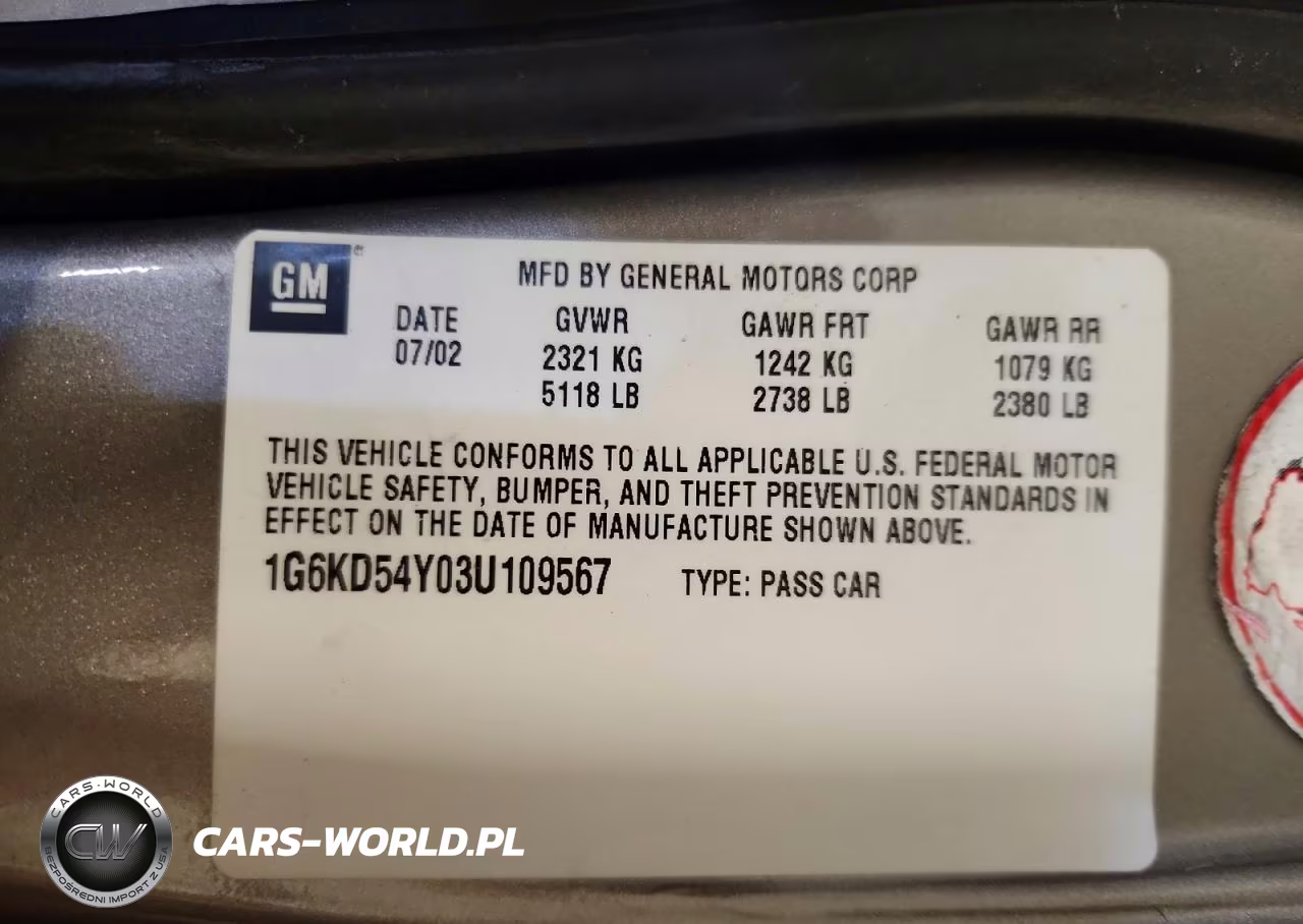 2003 Cadillac Deville VIN:1G6KD54Y03U109567 - 12