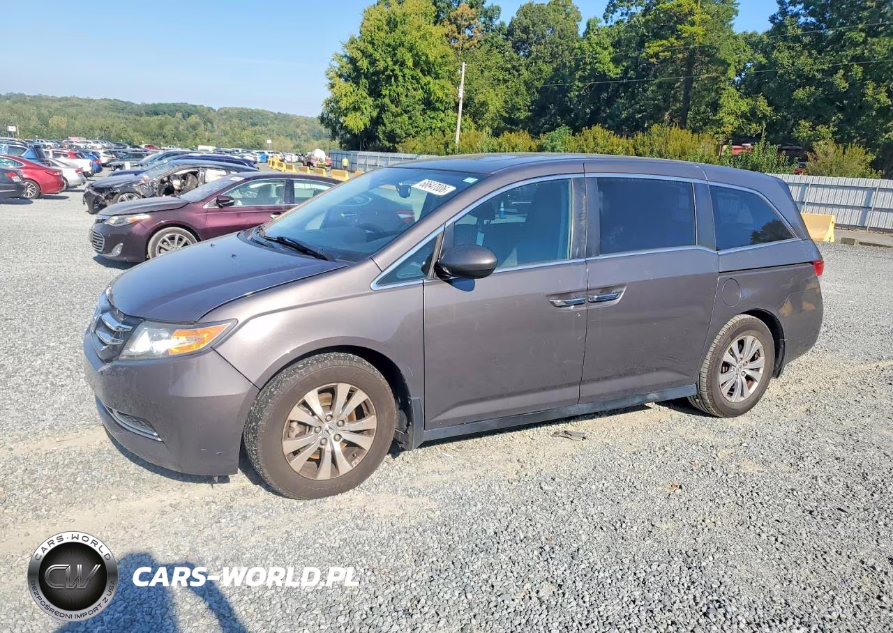 2016 Honda Odyssey Exl VIN:5FNRL5H63GB044395 - 1