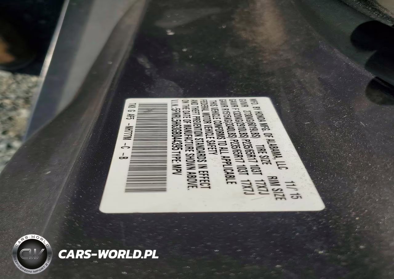 2016 Honda Odyssey Exl VIN:5FNRL5H63GB044395 - 13