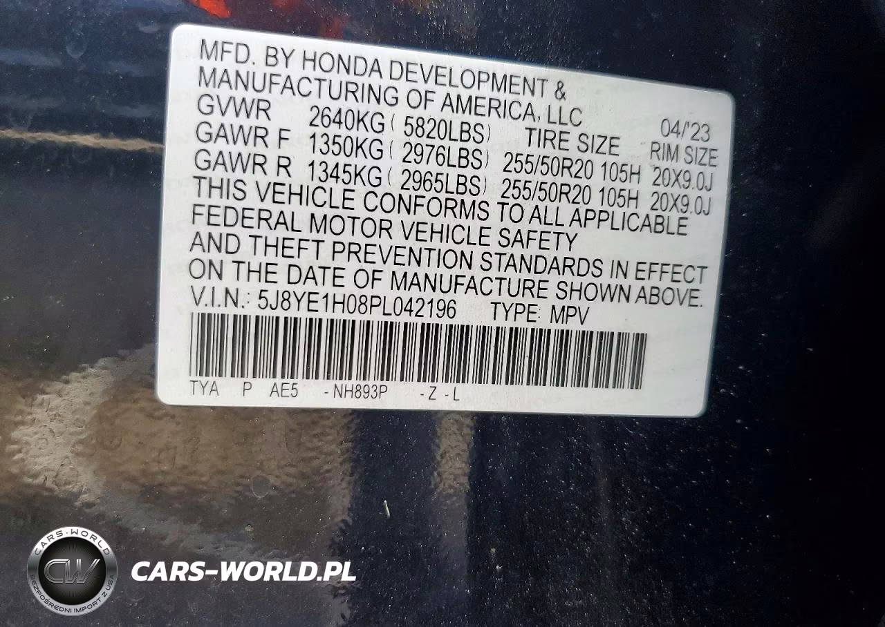 2023 Acura Mdx A-Spec VIN:5J8YE1H08PL042196 - 13