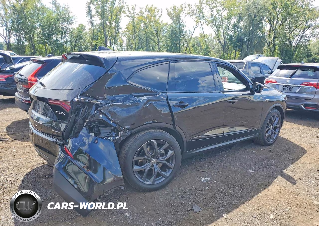 2023 Acura Mdx A-Spec VIN:5J8YE1H08PL042196 - 3