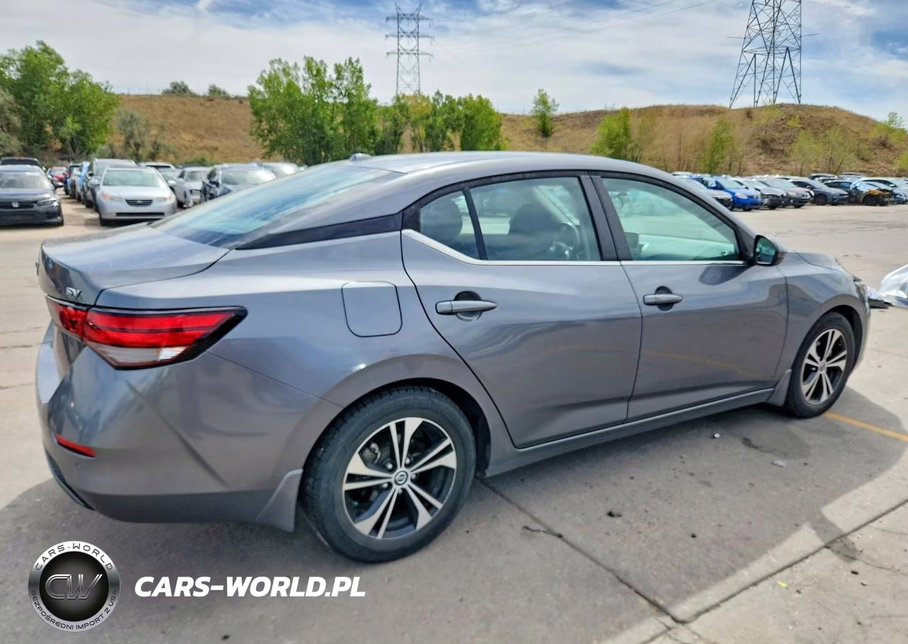 2021 Nissan Sentra Sv VIN:3N1AB8CV6MY302833 - 3