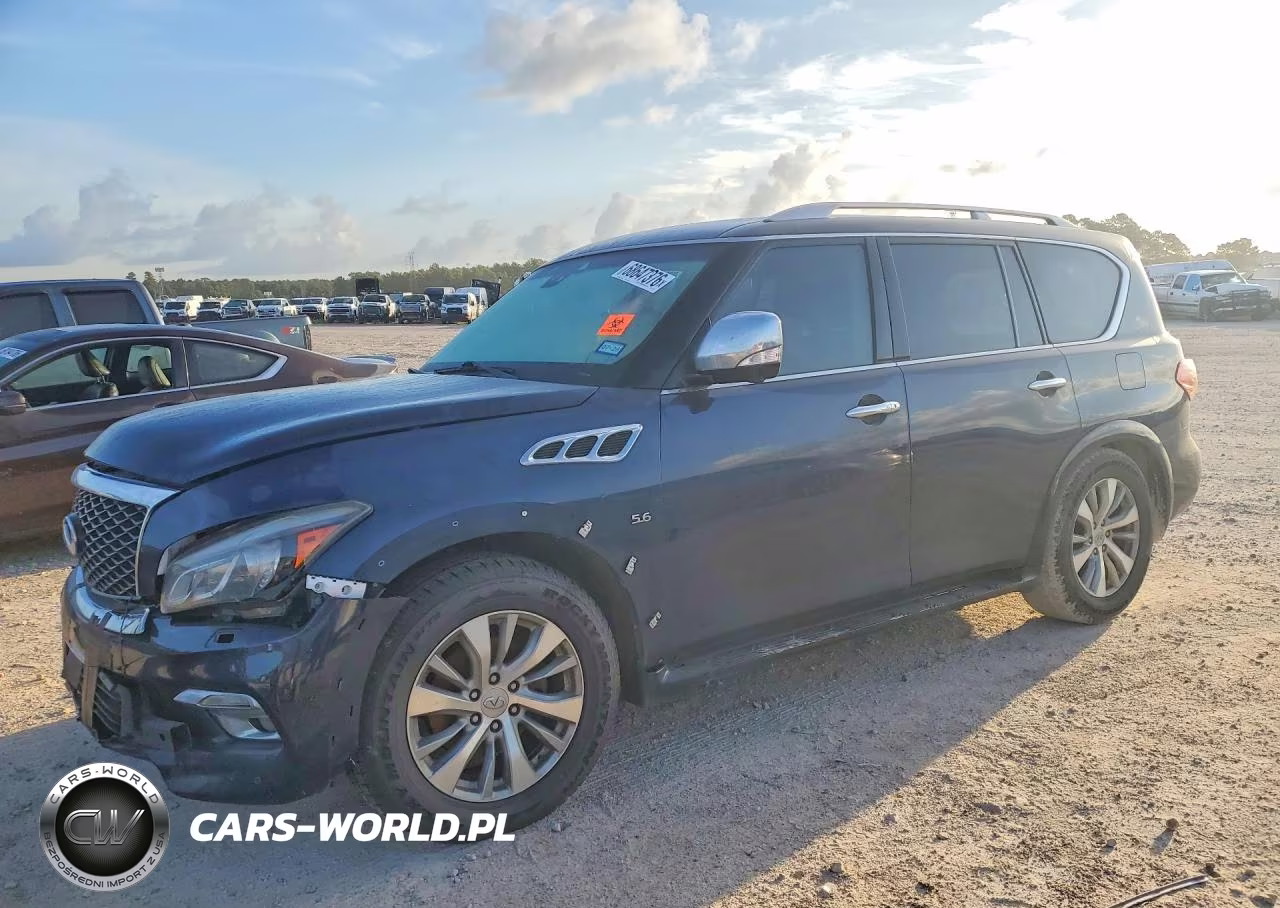 2017 Infiniti Qx80 Base VIN:JN8AZ2NF5H9641773 - 1