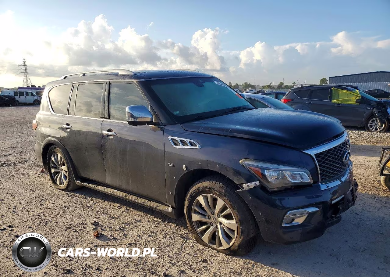 2017 Infiniti Qx80 Base VIN:JN8AZ2NF5H9641773 - 4