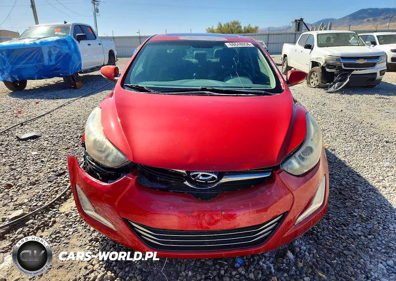 2014 Hyundai Elantra Sport VIN:KMHDH4AH2EU054546 - 5