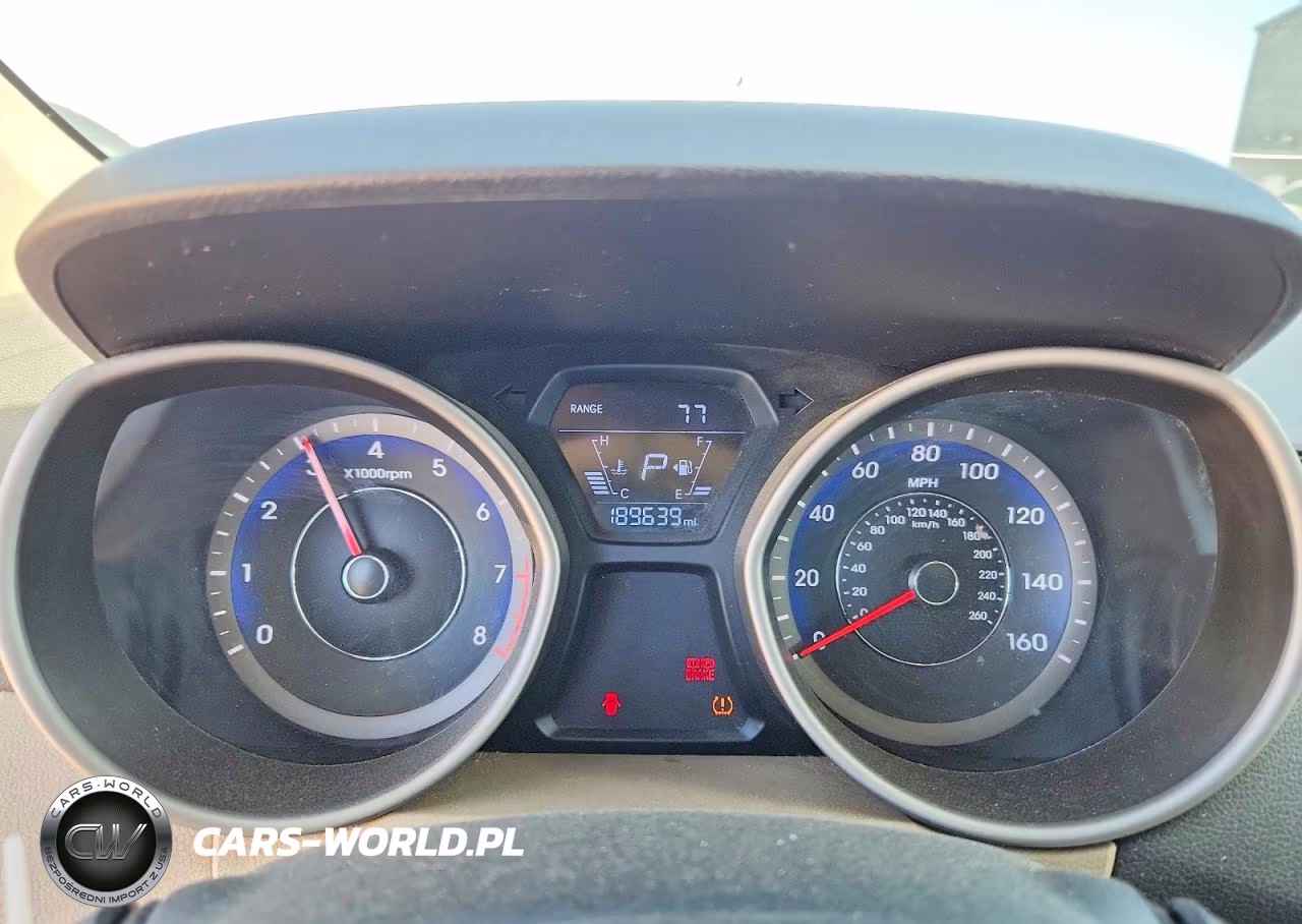 2014 Hyundai Elantra Sport VIN:KMHDH4AH2EU054546 - 9