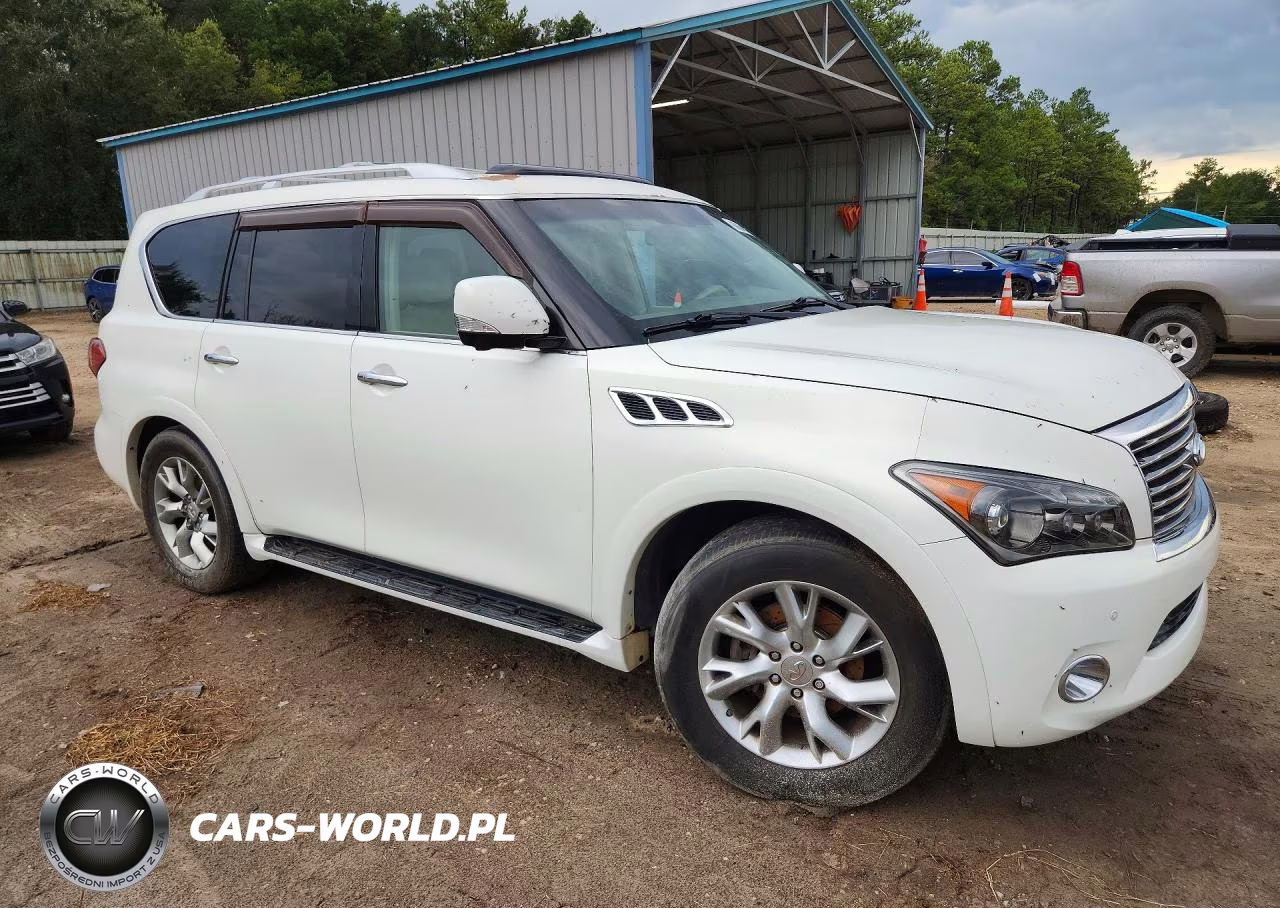 2012 Infiniti Qx56 Base VIN:JN8AZ2NF9C9518762 - 4