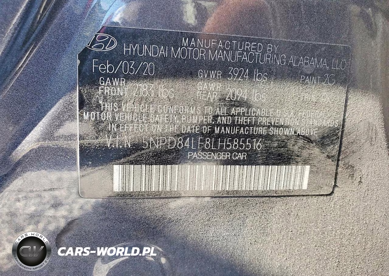 2020 Hyundai Elantra Sel VIN:5NPD84LF8LH585516 - 12