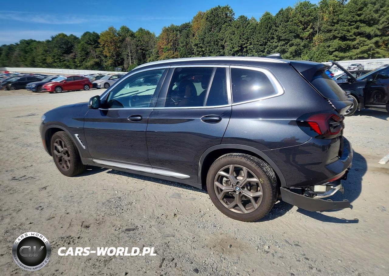 2022 BMW X3 xDrive30I VIN:5UX53DP08N9M34324 - 2