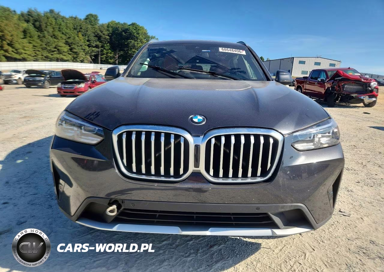 2022 BMW X3 xDrive30I VIN:5UX53DP08N9M34324 - 5