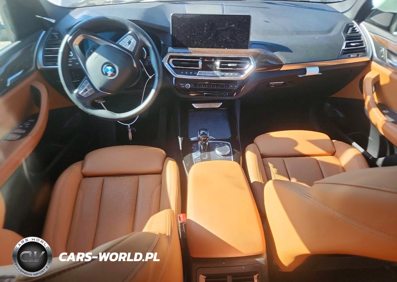 2022 BMW X3 xDrive30I VIN:5UX53DP08N9M34324 - 8