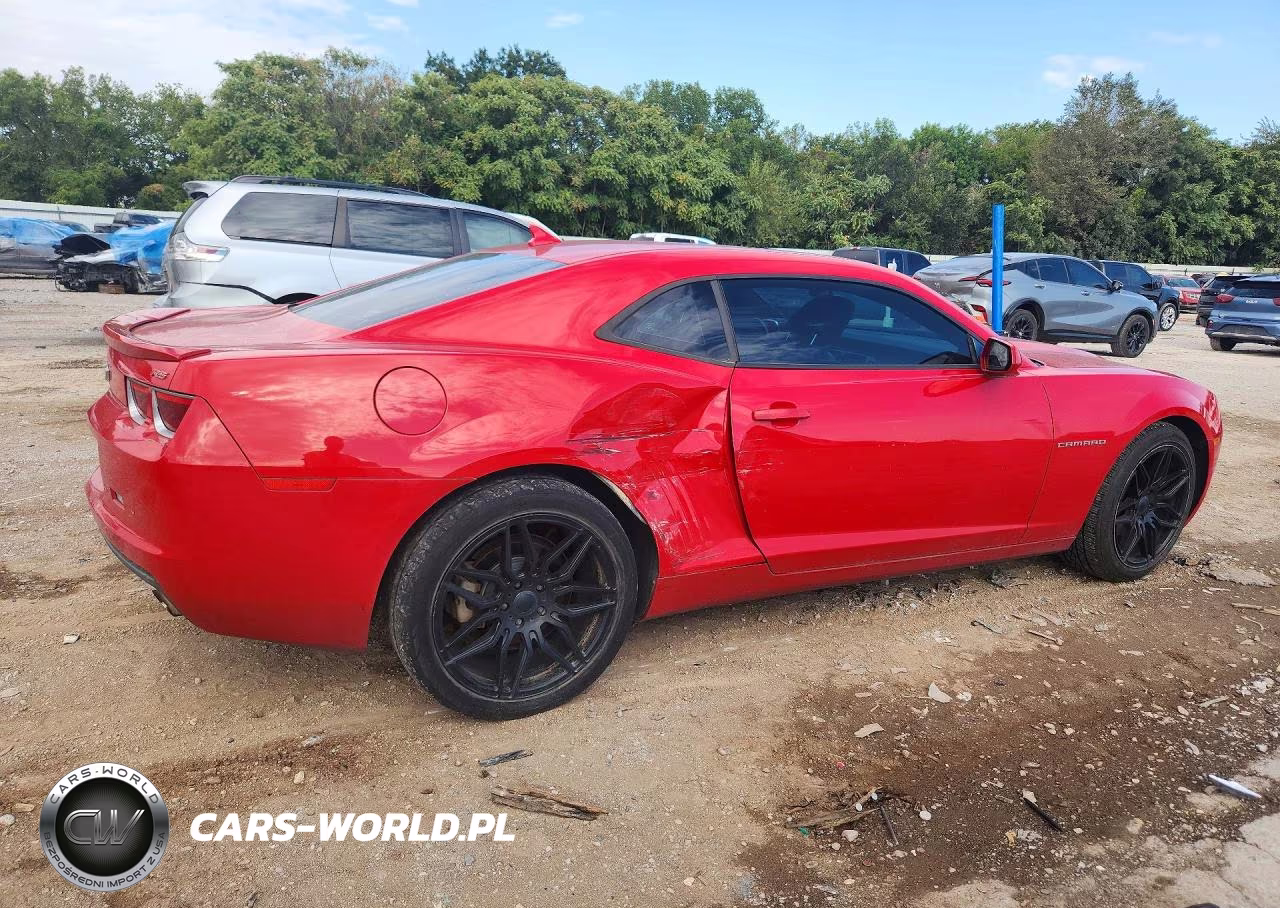 2013 Chevrolet Camaro Lt VIN:2G1FC1E34D9243177 - 3