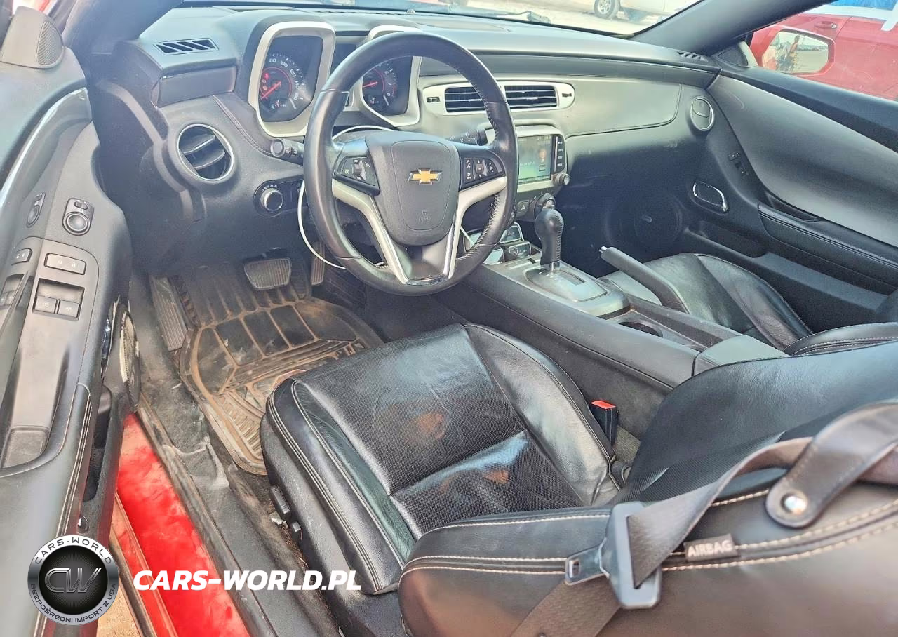 2013 Chevrolet Camaro Lt VIN:2G1FC1E34D9243177 - 8