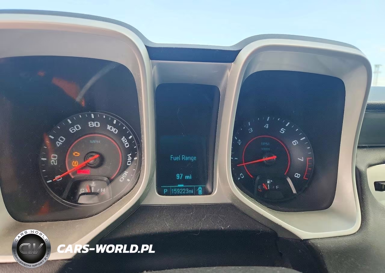 2013 Chevrolet Camaro Lt VIN:2G1FC1E34D9243177 - 9