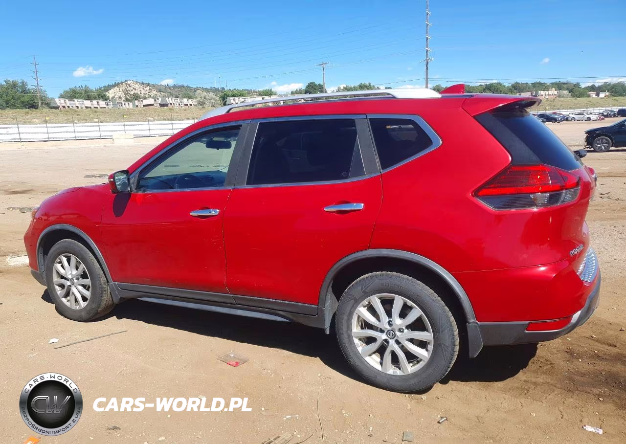 2017 Nissan Rogue Sv VIN:JN8AT2MV8HW285704 - 2