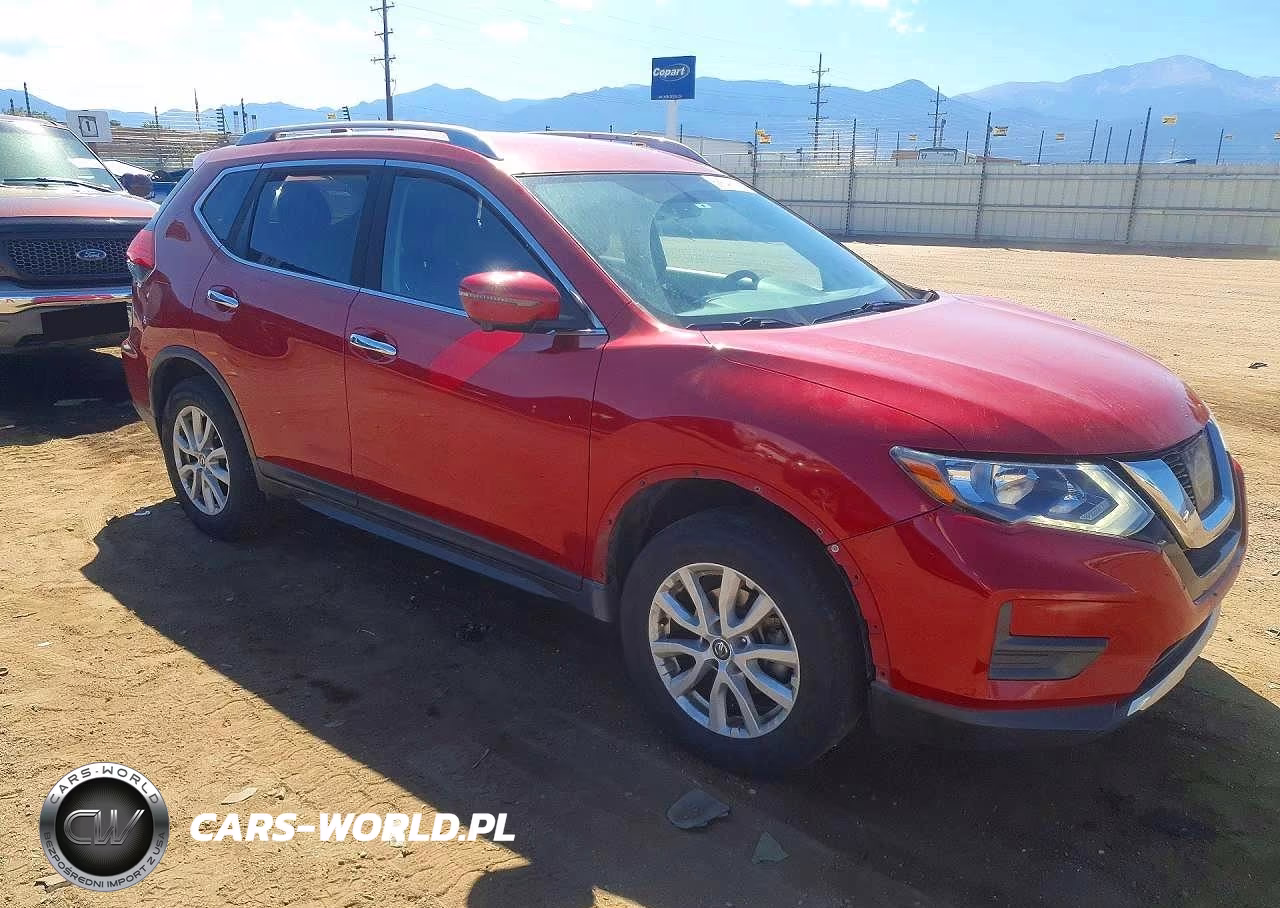 2017 Nissan Rogue Sv VIN:JN8AT2MV8HW285704 - 4