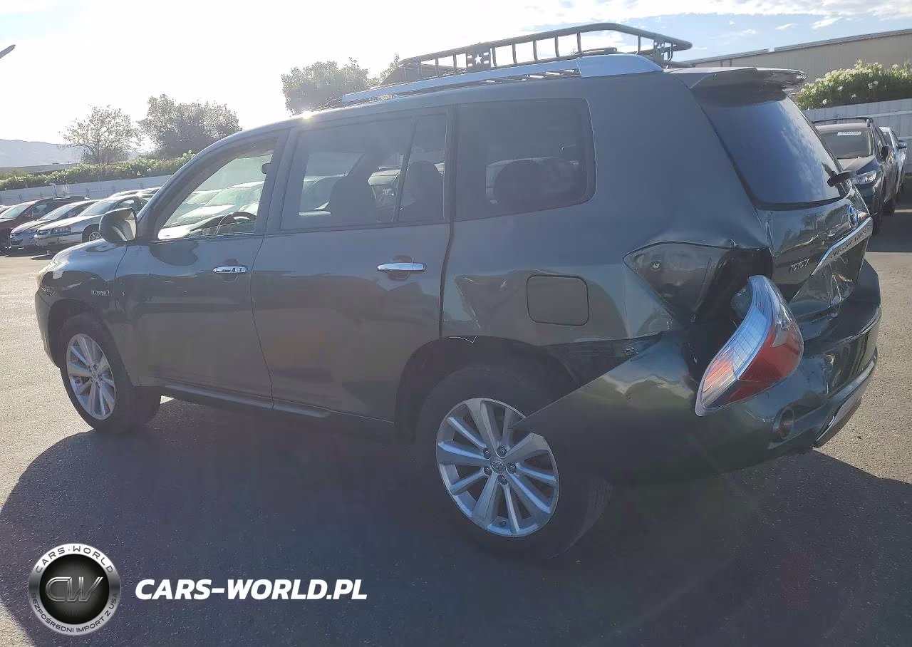 2009 Toyota Highlander Hybrid VIN:JTEEW41AX92037332 - 2