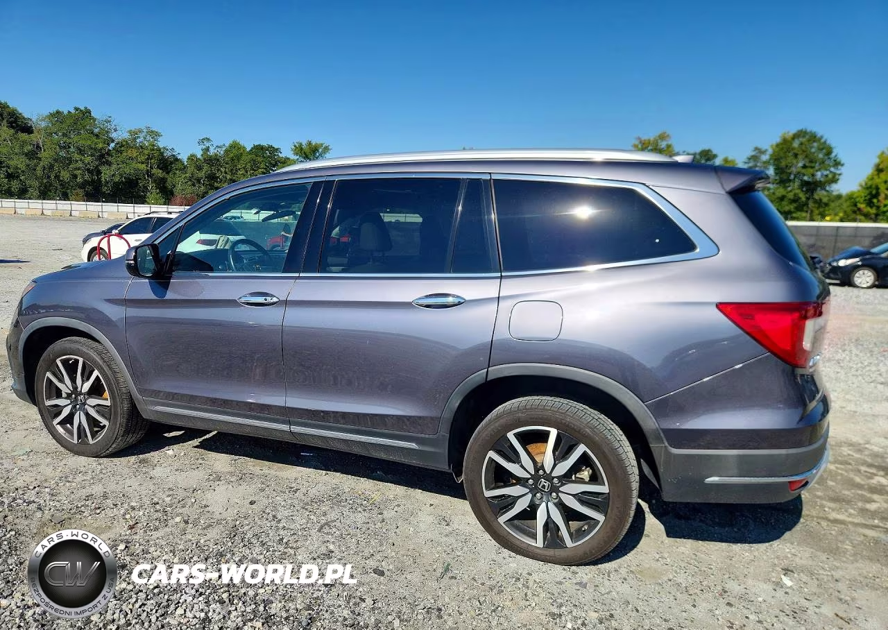 2021 Honda Pilot Elite VIN:5FNYF6H07MB000741 - 2