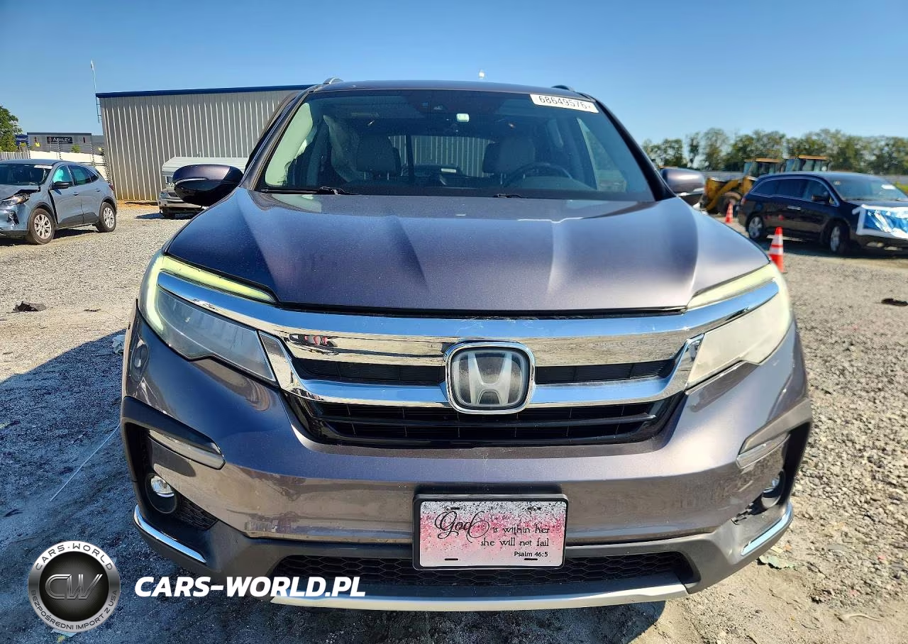 2021 Honda Pilot Elite VIN:5FNYF6H07MB000741 - 5