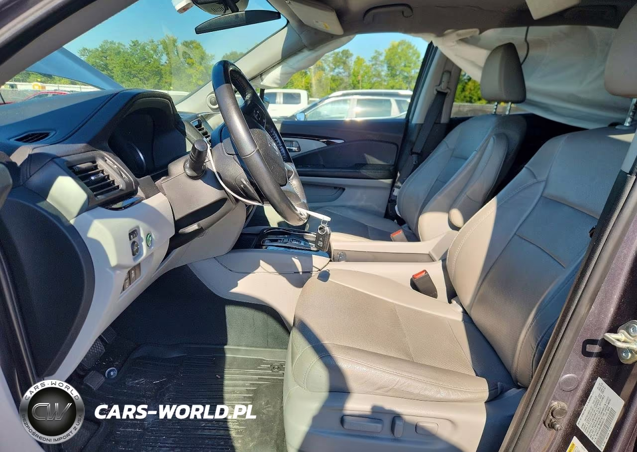 2021 Honda Pilot Elite VIN:5FNYF6H07MB000741 - 7