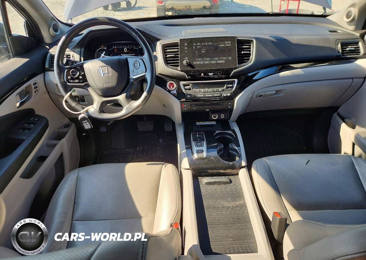 2021 Honda Pilot Elite VIN:5FNYF6H07MB000741 - 8