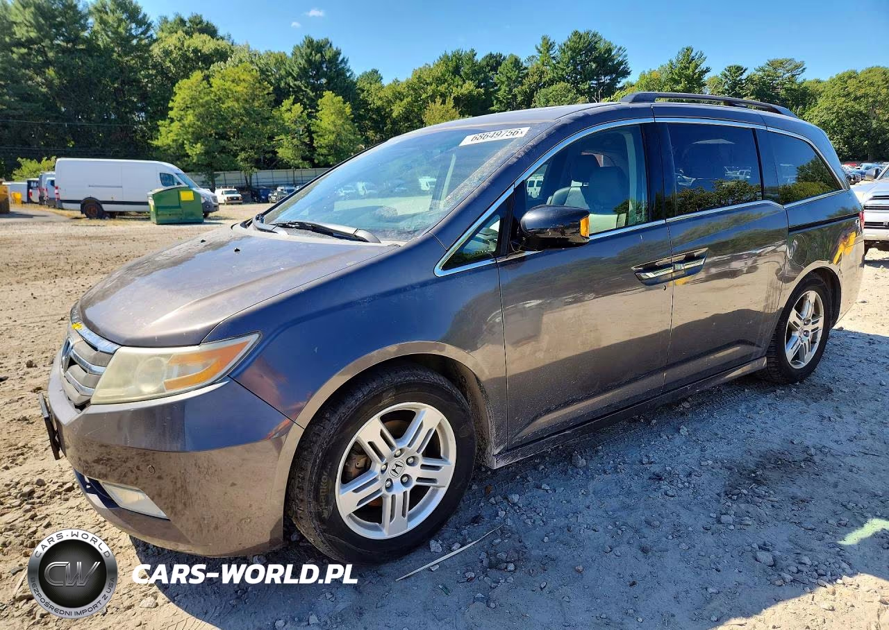2012 Honda Odyssey Touring VIN:5FNRL5H97CB040564 - 1