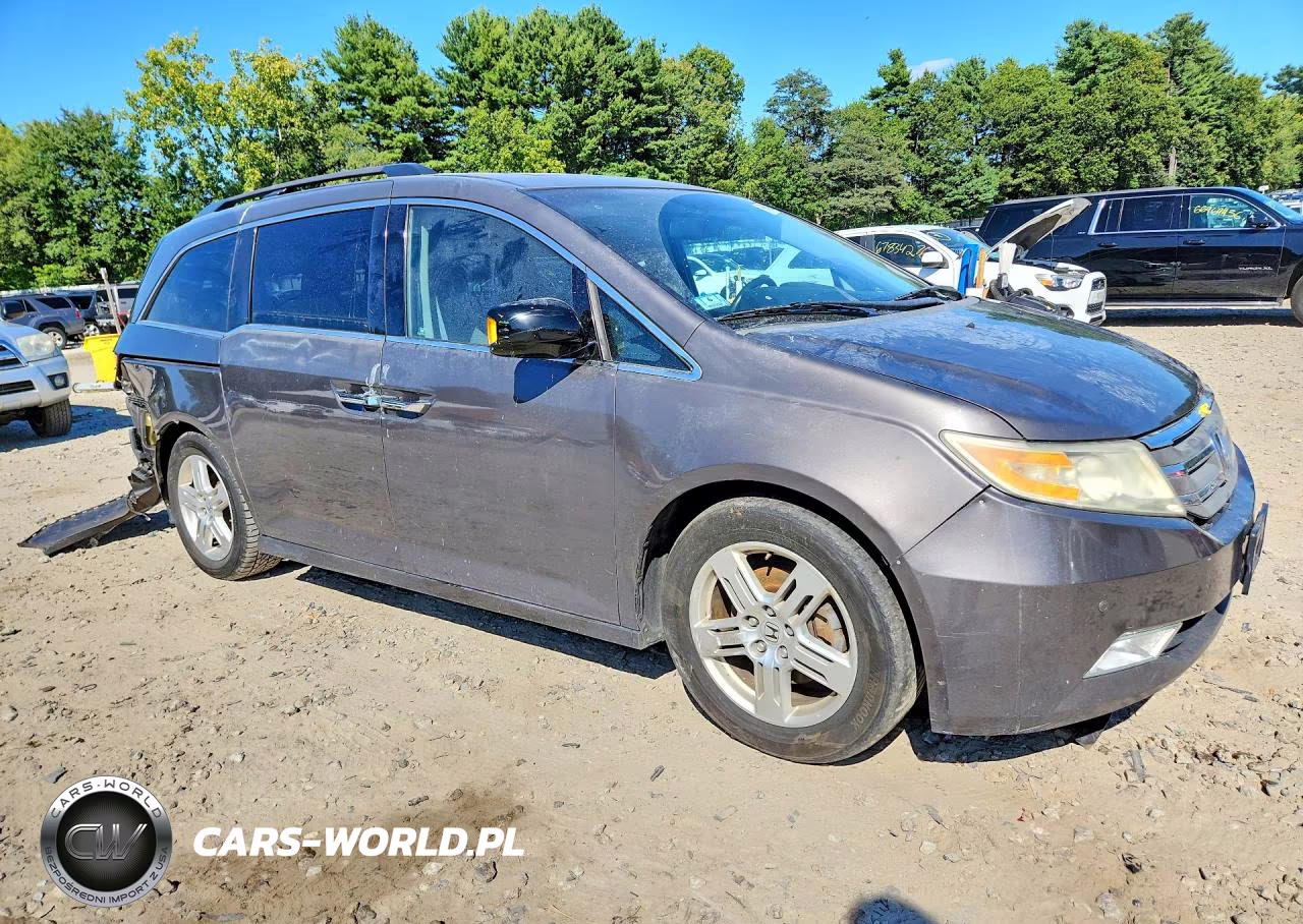 2012 Honda Odyssey Touring VIN:5FNRL5H97CB040564 - 4