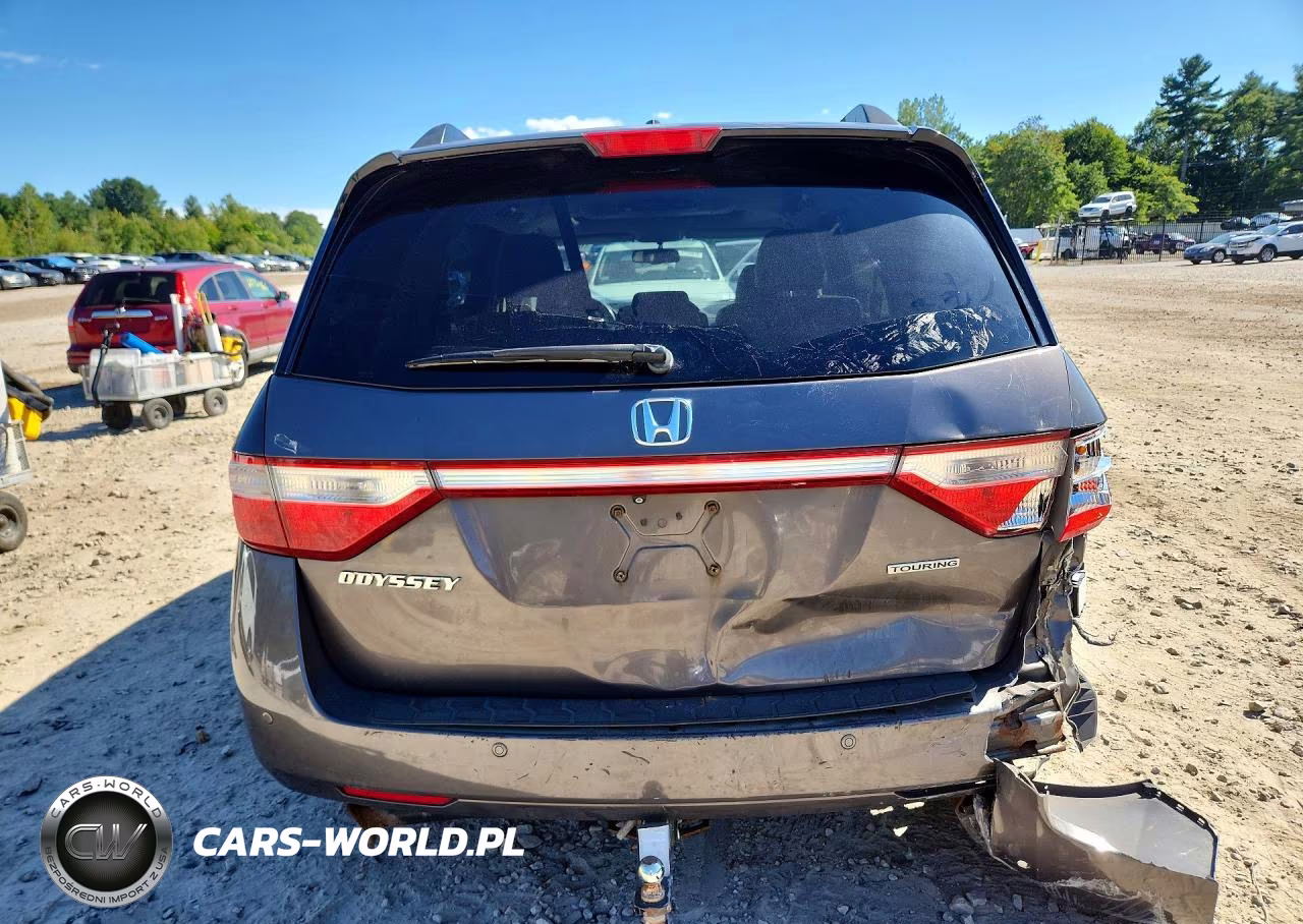 2012 Honda Odyssey Touring VIN:5FNRL5H97CB040564 - 6