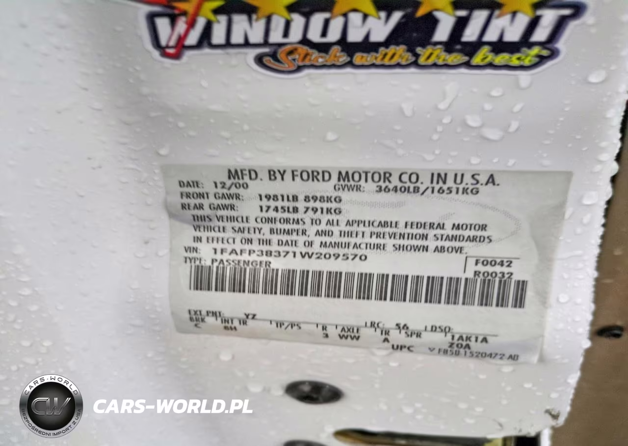 2001 Ford Focus Zts VIN:1FAFP38371W209570 - 12