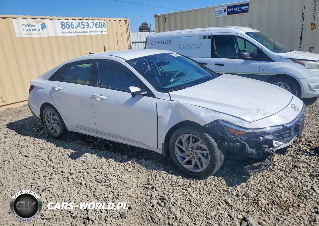2024 Hyundai Elantra Sel VIN:KMHLM4DG7RU777325 - 4