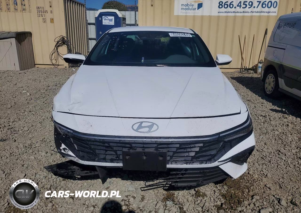 2024 Hyundai Elantra Sel VIN:KMHLM4DG7RU777325 - 5