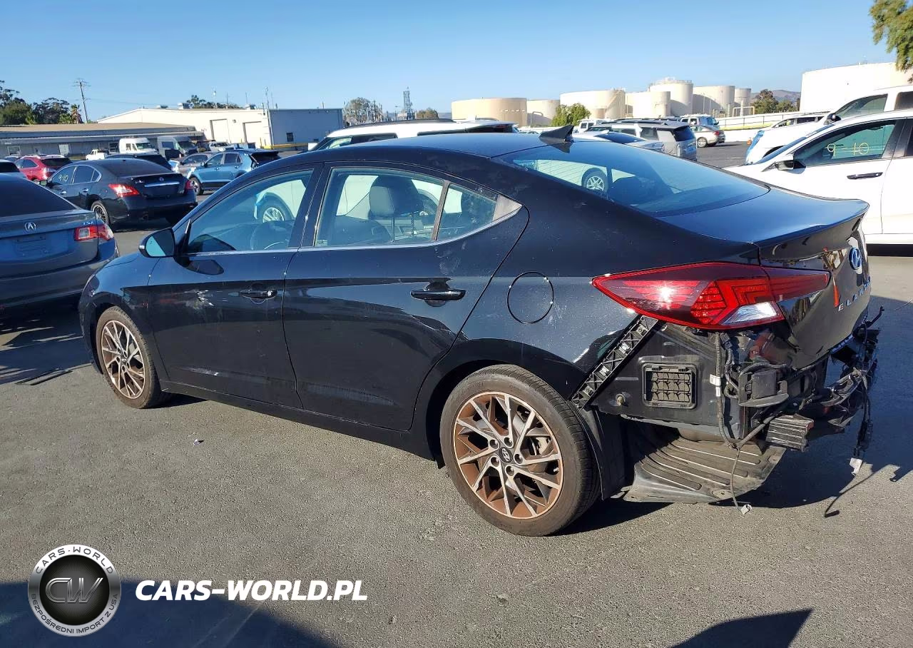 2019 Hyundai Elantra Limited VIN:5NPD84LF2KH484132 - 2