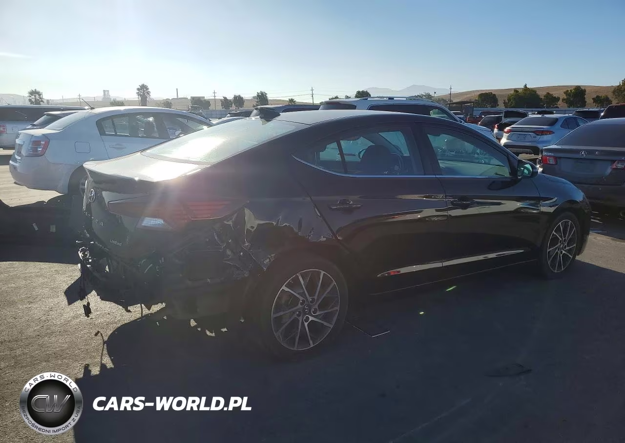 2019 Hyundai Elantra Limited VIN:5NPD84LF2KH484132 - 3