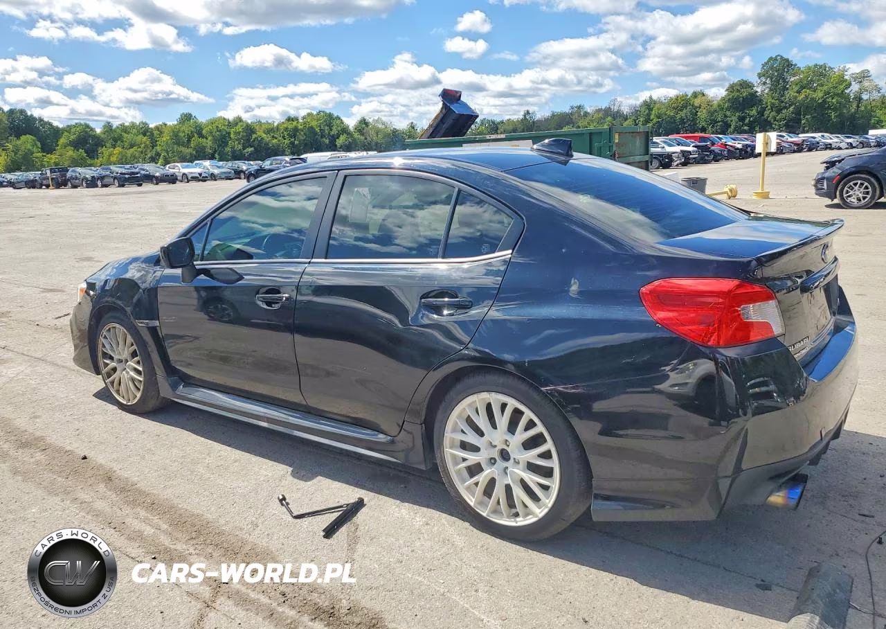 2018 Subaru Wrx VIN:JF1VA1A61J9805925 - 2