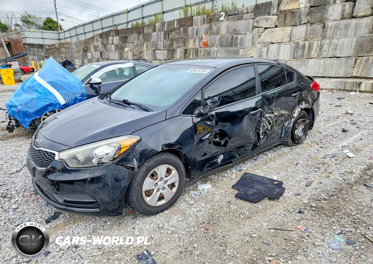 2016 Kia Forte Lx VIN:KNAFK4A65G5614339 - 1