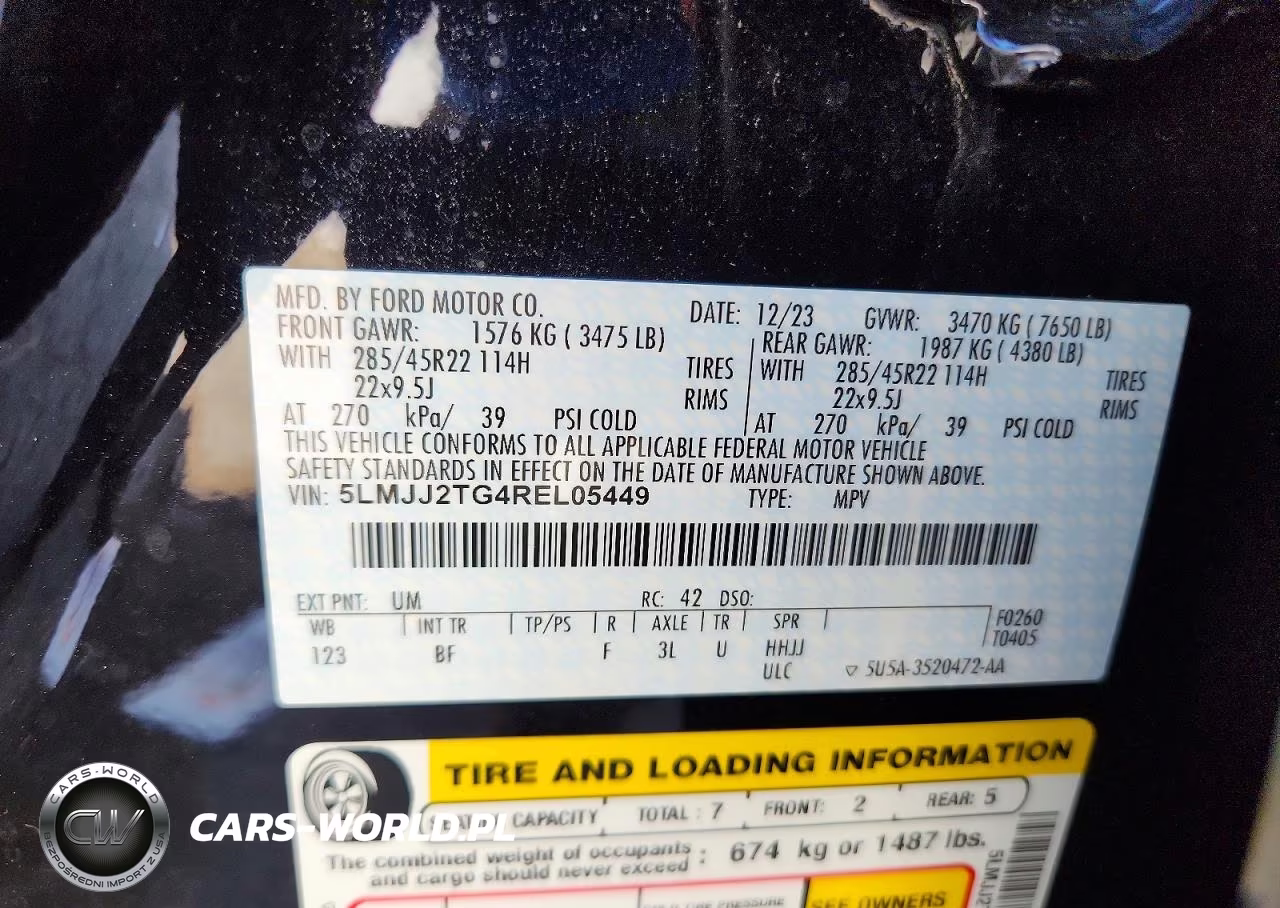 2024 Lincoln Navigator Black Label VIN:5LMJJ2TG4REL05449 - 13