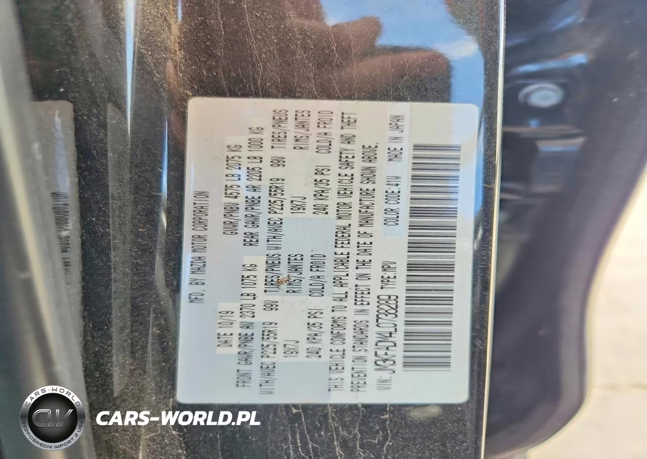 2020 Mazda Cx-5 Grand Touring VIN:JM3KFADM4L0738289 - 13