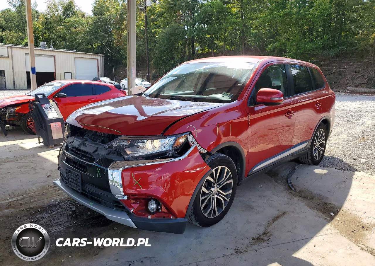 2016 Mitsubishi Outlander Se VIN:JA4AD3A38GZ014330 - 1