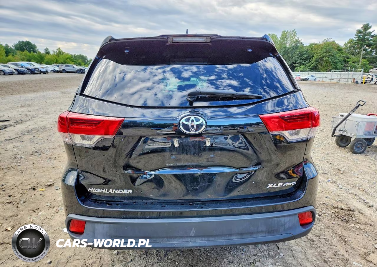 2019 Toyota Highlander Xle VIN:5TDJZRFH7KS922566 - 6