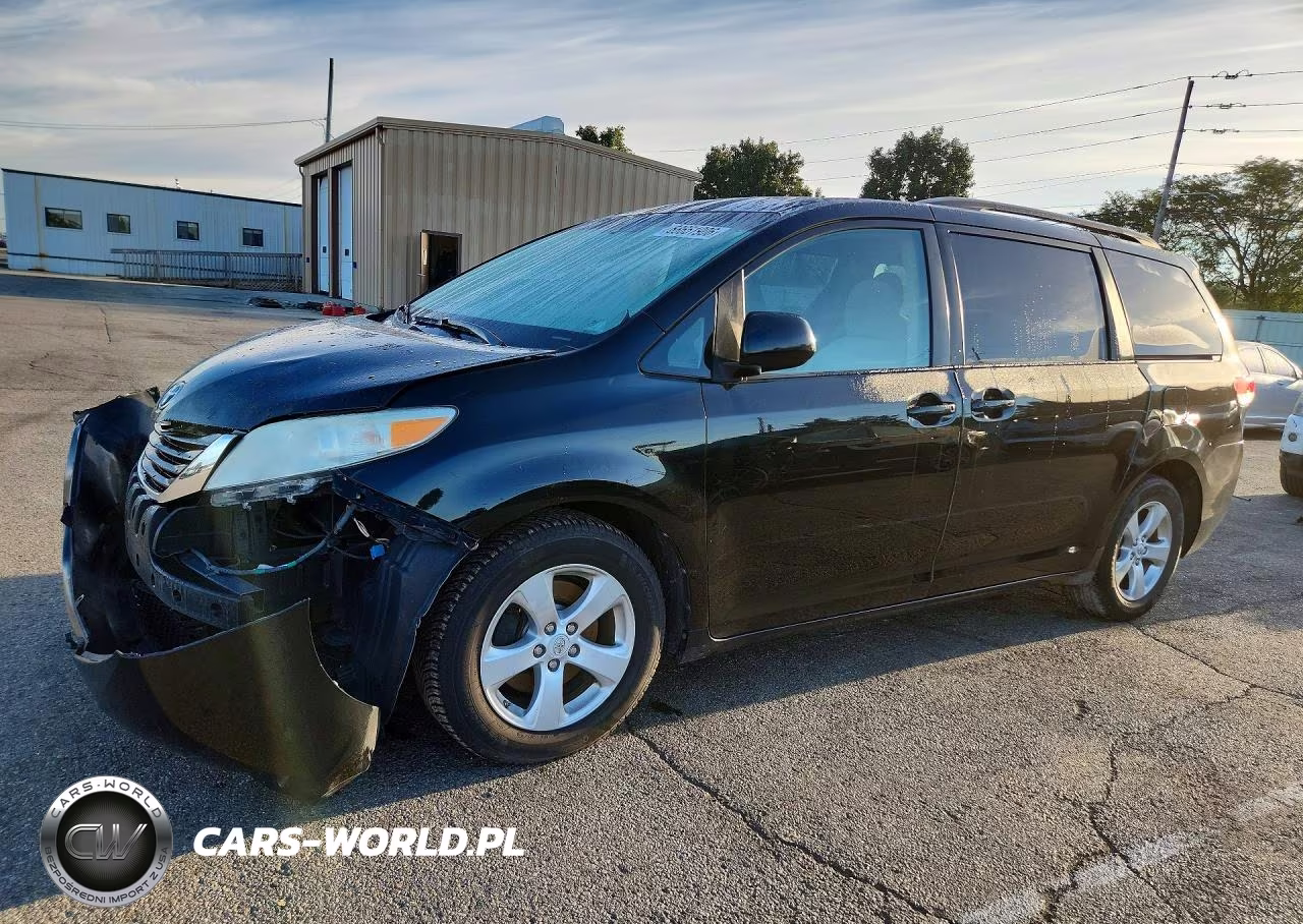 2011 Toyota Sienna Le VIN:5TDKK3DC6BS160750 - 1