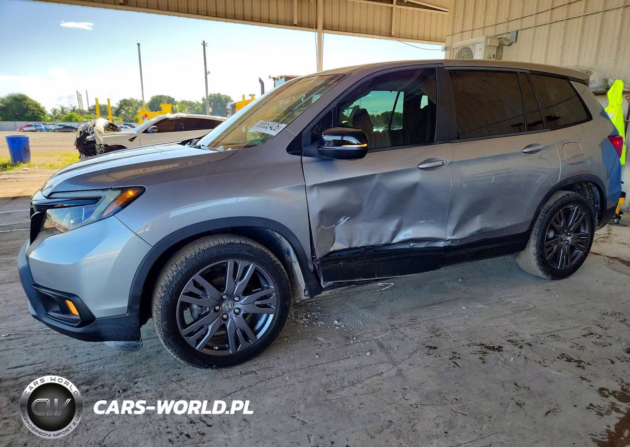 2021 Honda Passport Exl VIN:5FNYF7H58MB010566 - 1
