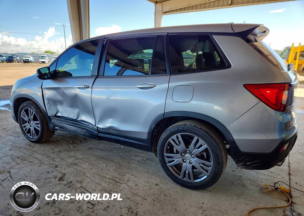 2021 Honda Passport Exl VIN:5FNYF7H58MB010566 - 2