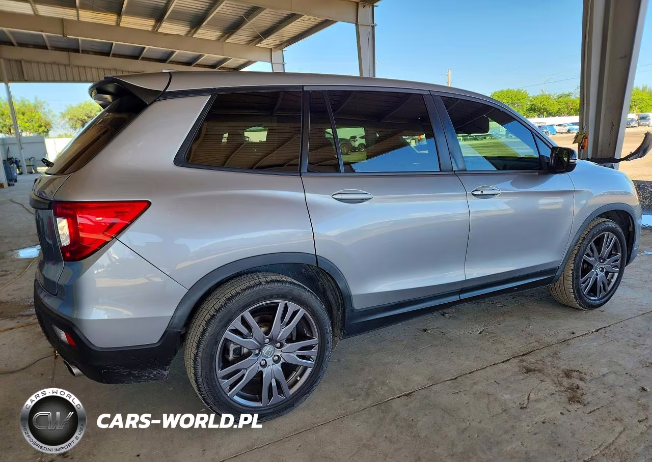 2021 Honda Passport Exl VIN:5FNYF7H58MB010566 - 3