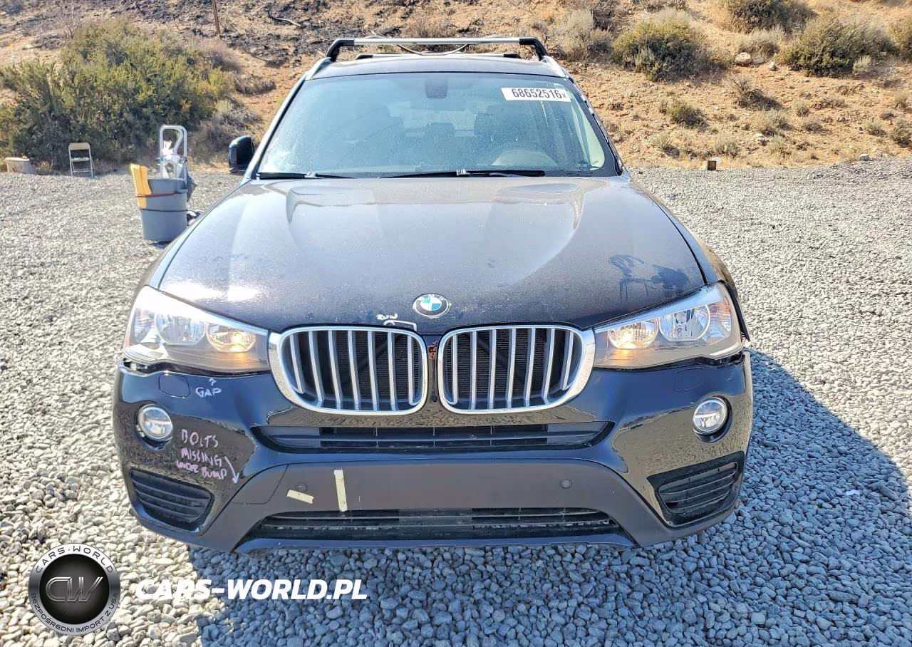 2017 BMW X3 xDrive28I VIN:5UXWX9C30H0W69251 - 5