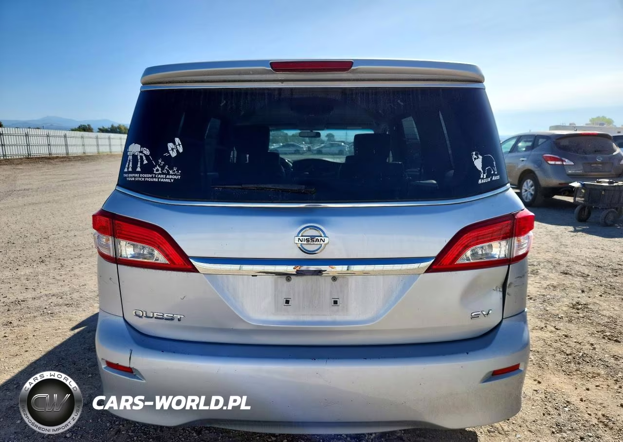 2012 Nissan Quest 3.5 S VIN:JN8AE2KP2C9050513 - 6